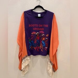 Western print top size M-XXL